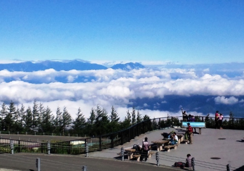 5-я ступень горы Фудзи (2305 метров)